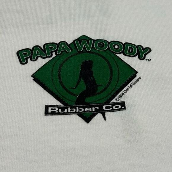 Papa Woody Vintage 1998 Deadstock Gun & Gill Rubber Comp Shirt - Picture 3 of 4
